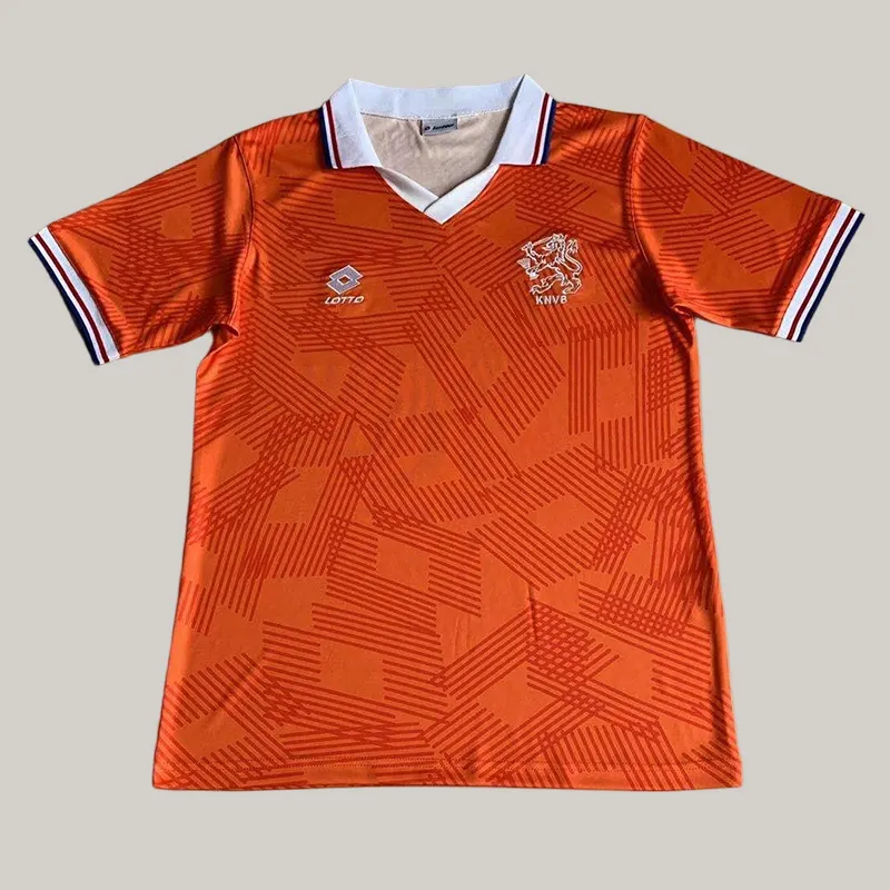 1992 Retro Países Bajos Local Camiseta de fútbol Calidad tailandesa 1:1