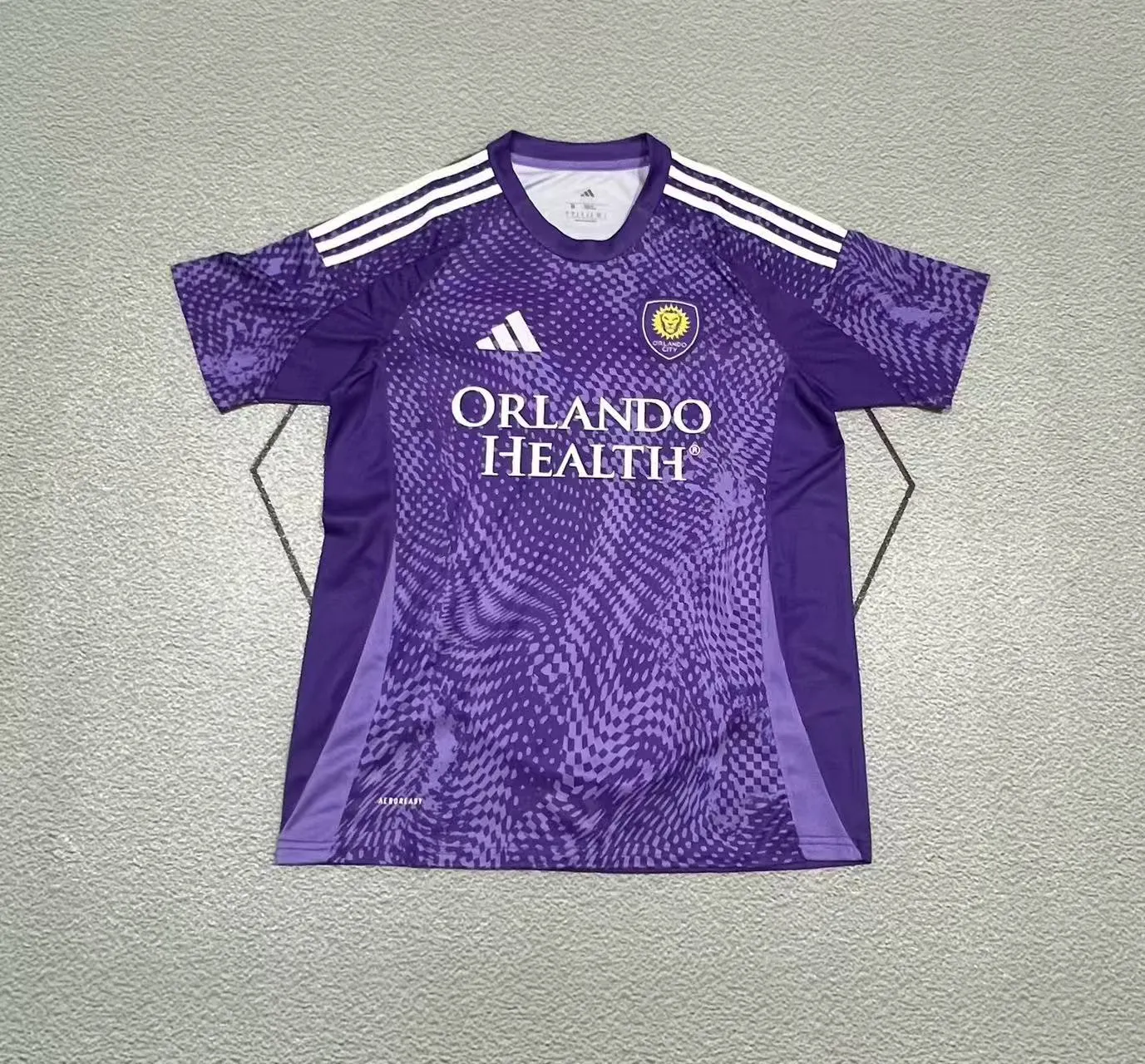 2025-2026 Orlando City Thuis Voetbalshirt 1:1 Thaise kwaliteit
