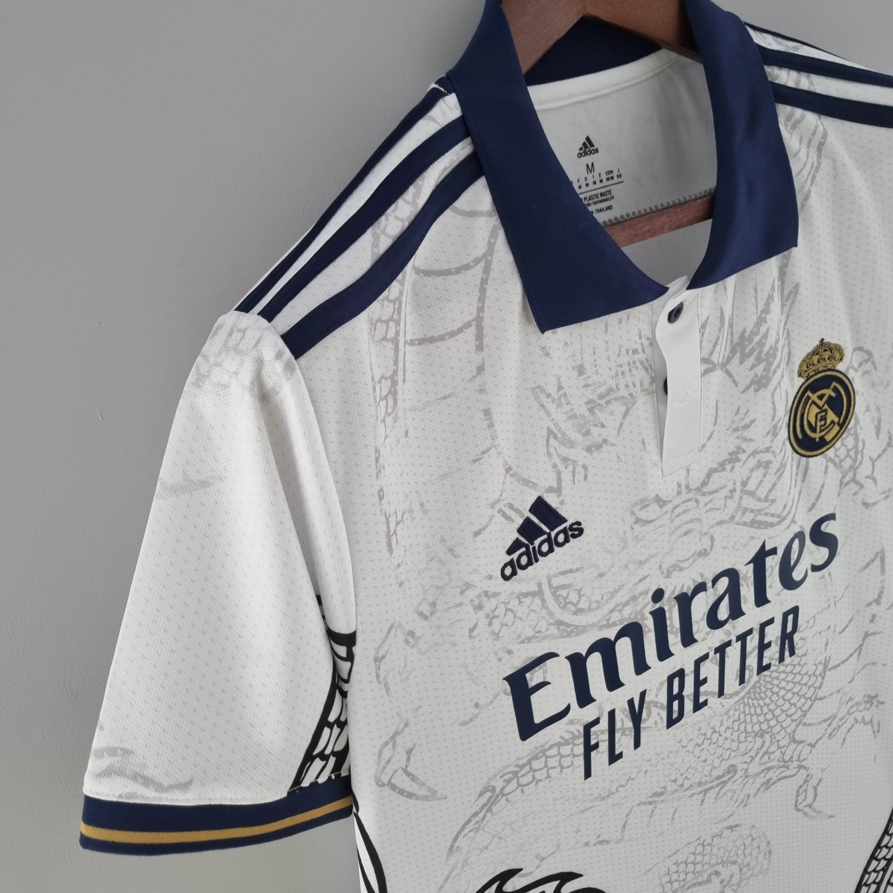 2022/2023 Real Madrid Chinese Dragon Maglia da calcio Bianco - immagine 6