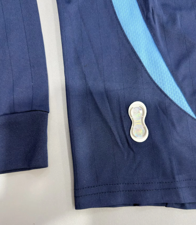 2006 Retro Manica lunga Argentina Nazionale Trasferta Maglia Qualità thai 1:1 - immagine 5