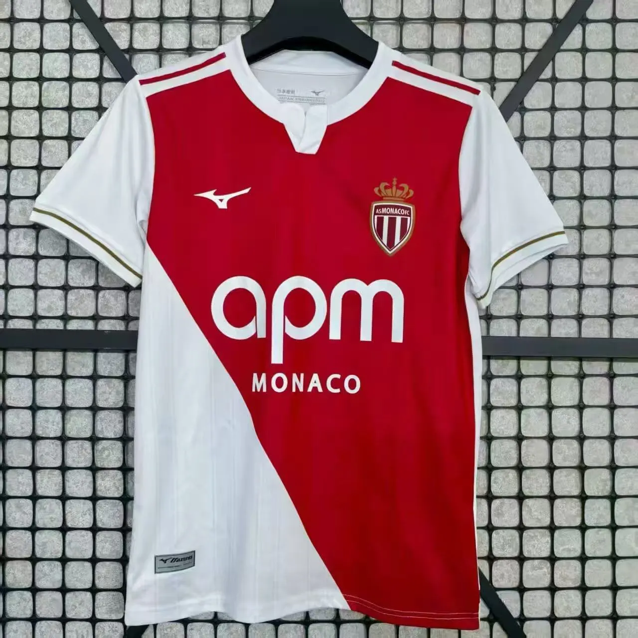 2025/2026 AS Monaco Thuis Voetbalshirt 1:1 Thaise kwaliteit