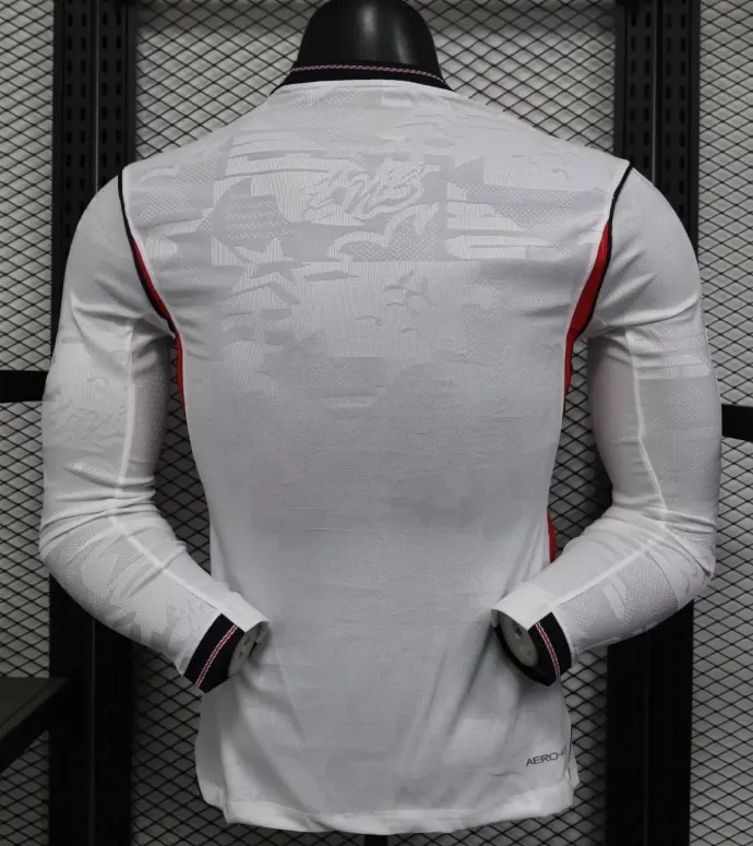 2026-2027 Long Sleeve Player Version England Home Football Jersey 1:1 Thai quality - Image 2