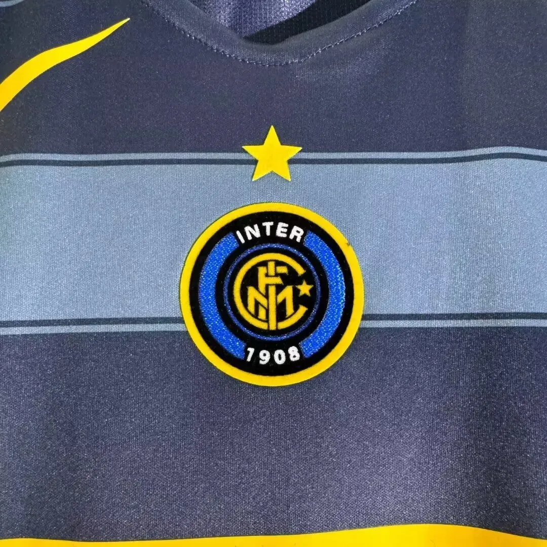 2004/2005 Retro Inter Milan Terza Trasferta Maglia da calcio Qualità thai 1:1 - immagine 5