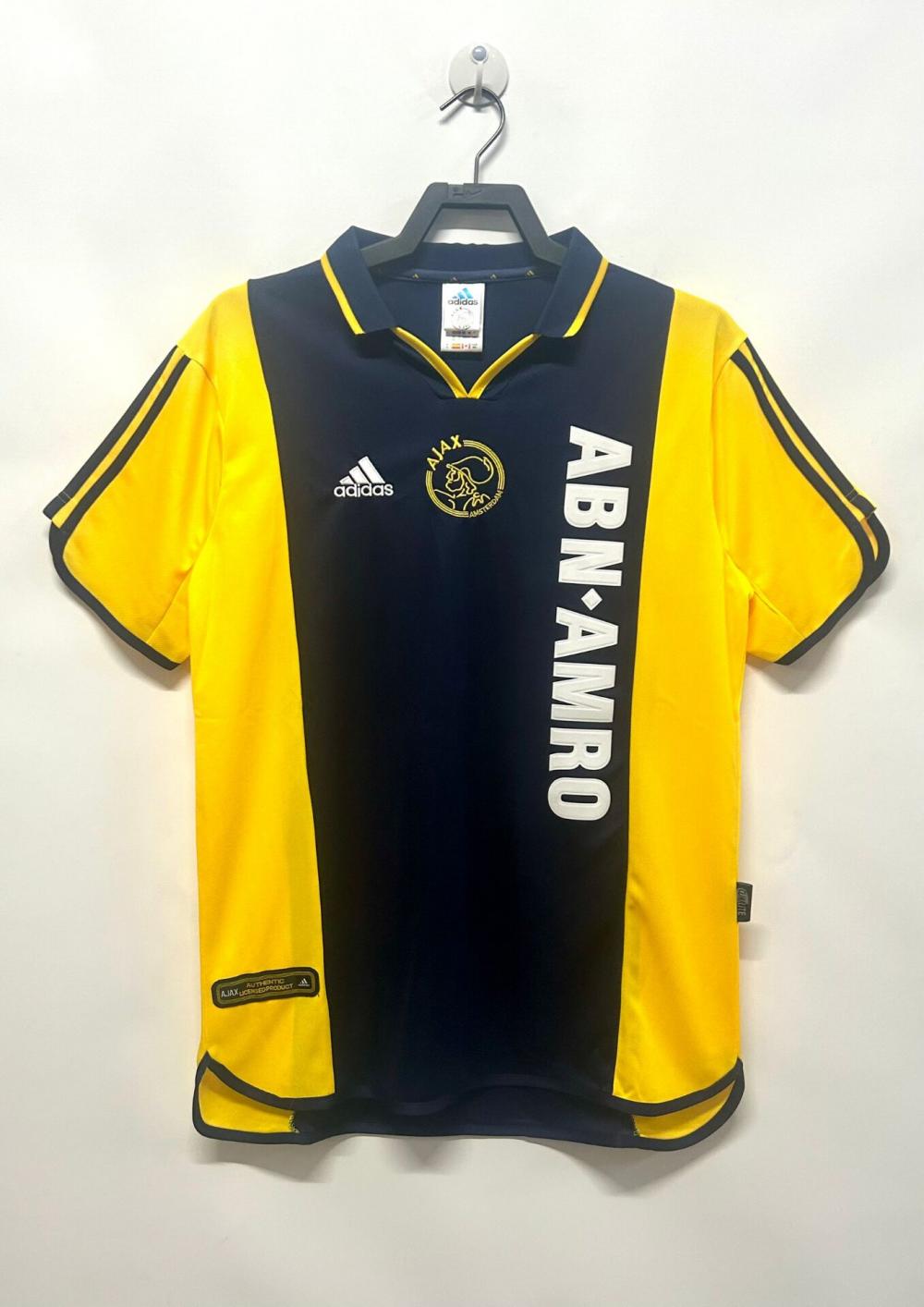 2000-2001 Retro Ajax Üçüncü Deplasman Futbol forması 1:1 Tayland kalitesi