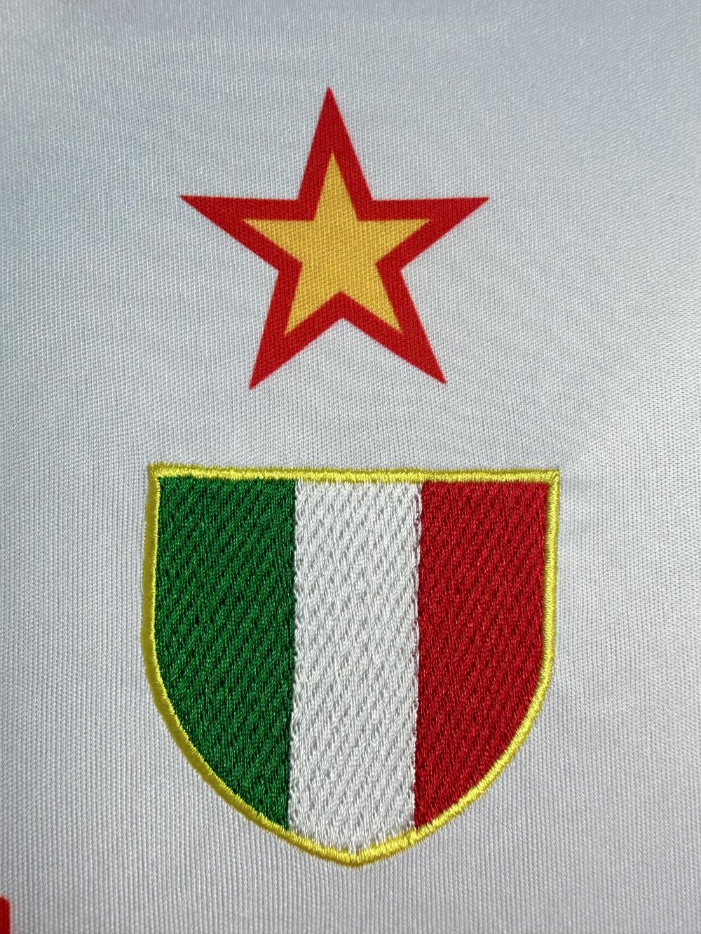 1993/1994 Retrô AC Milan Fora Camisa de futebol Qualidade tailandesa 1:1 - Image 5