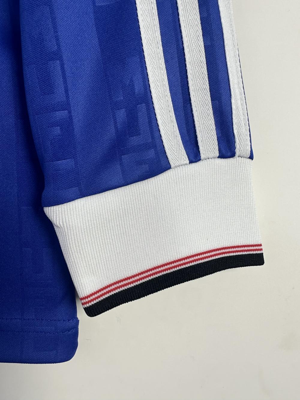 1988-1990 Retro Long Sleeve Manchester United Third Away Football Shirt 1:1 Thai Quality - Image 7