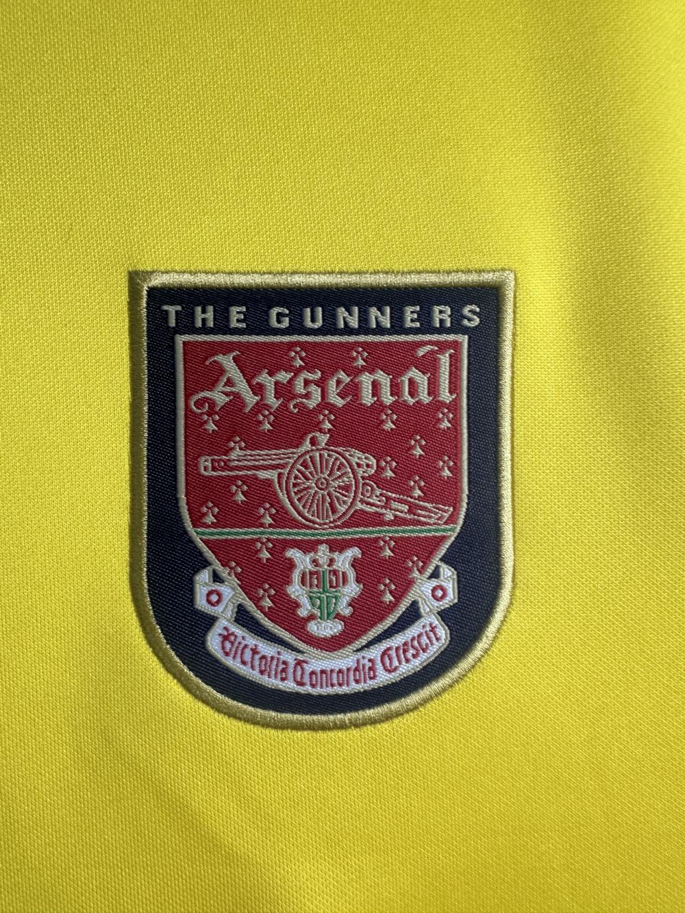 2000-2001 Retro Arsenal Deplasman Futbol forması 1:1 Tayland kalitesi - Görsel 6