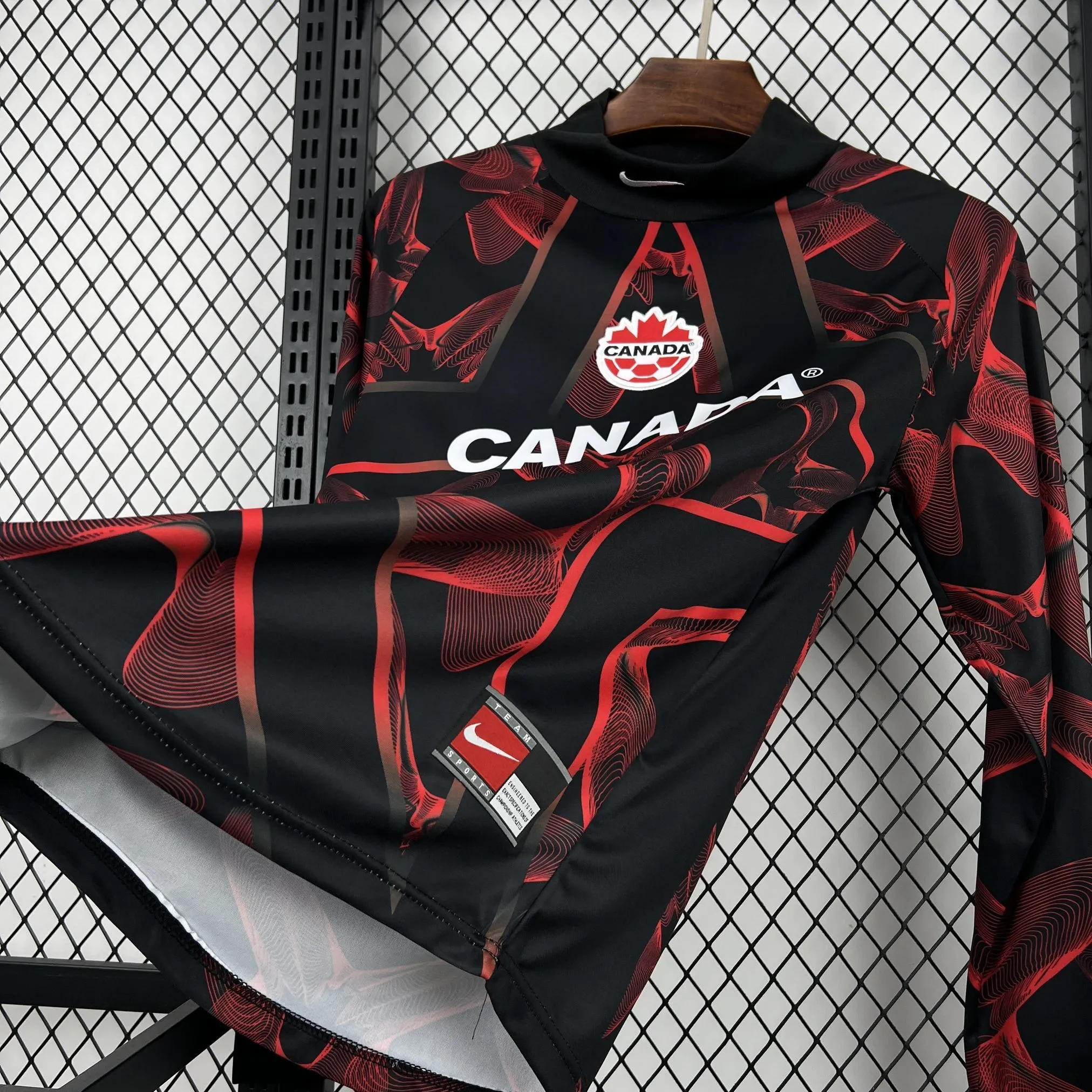 2026 Manga longa Canadá Seleção Goleiro Camisa de futebol Qualidade tailandesa 1:1 - Image 3