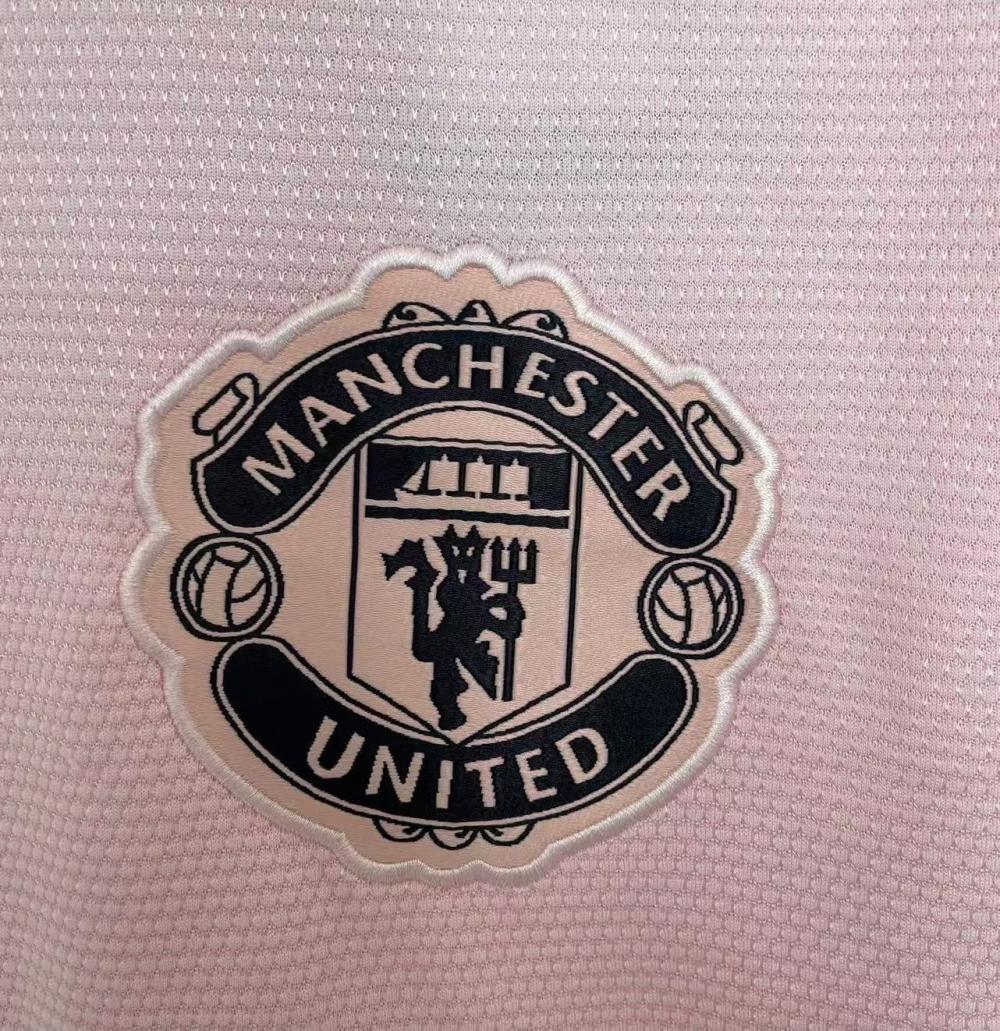 2018-2019 Ретро Manchester United Гостевая Футбольная футболка Тайское качество 1:1 — изображение 4