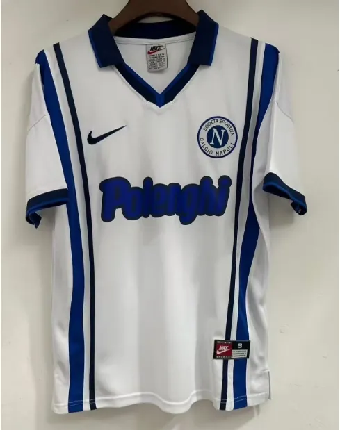 1998/1999 Retro Napoli Deplasman Futbol forması 1:1 Tayland kalitesi