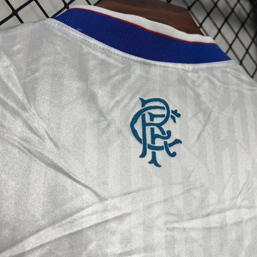 1990/1992 Rétro Rangers Extérieur Maillot de football Qualité thaï 1:1 – Image 8