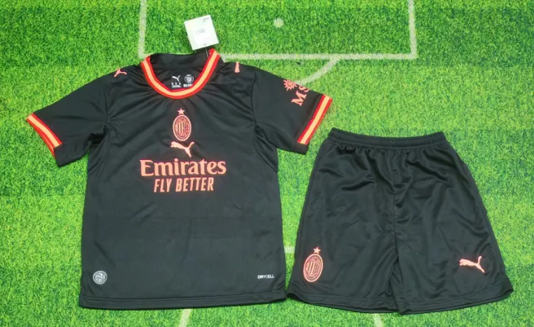 2026/2027 AC Milan Third Away Football Shirt 1:1 Thai Quality Kids Size