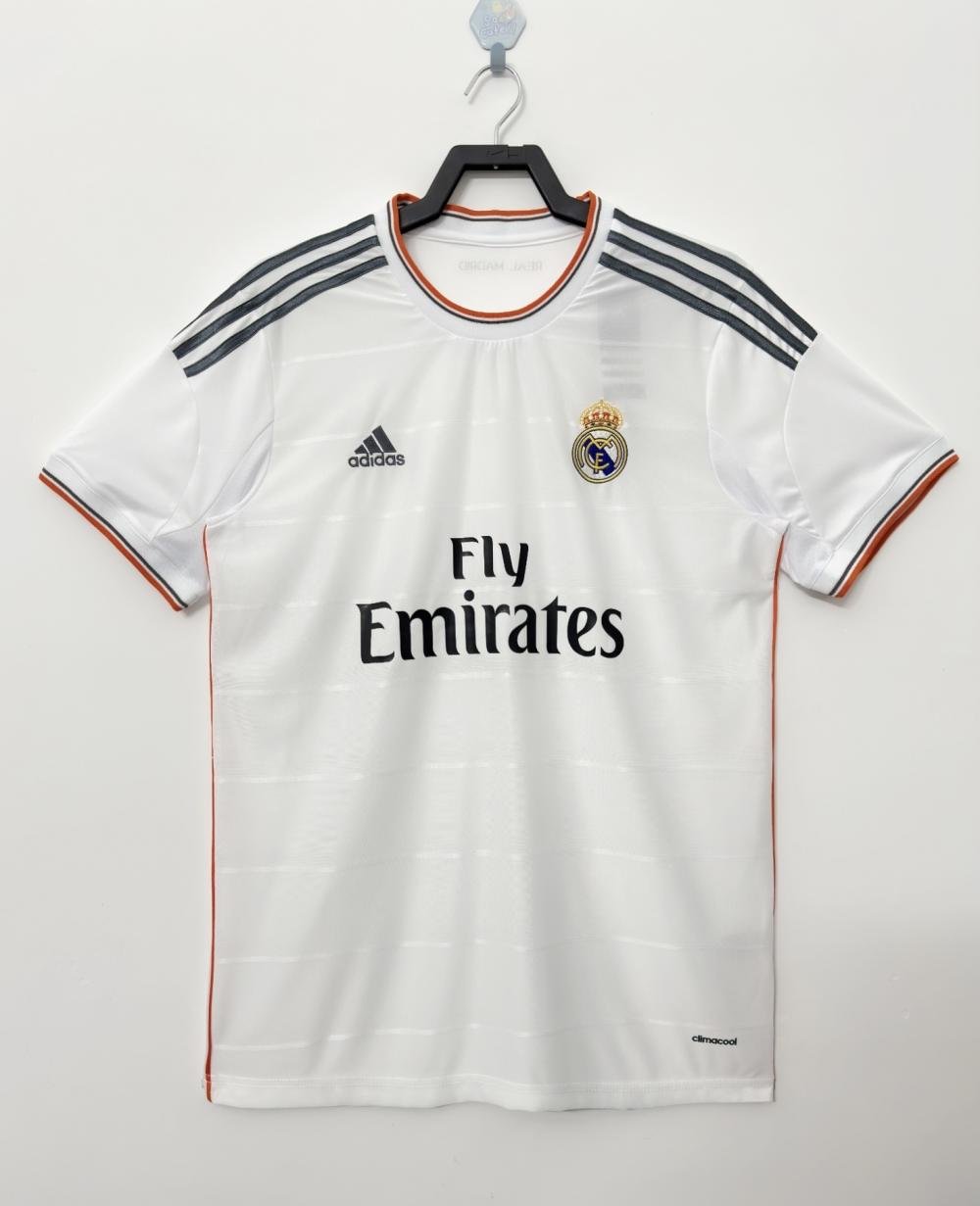 2013/2014 Retro Real Madrid İç saha Futbol forması 1:1 Tayland kalitesi