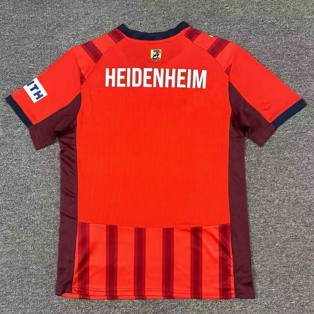 2025-2026 FC Heidenheim Casa Maglia da calcio Qualità thai 1:1 - immagine 2