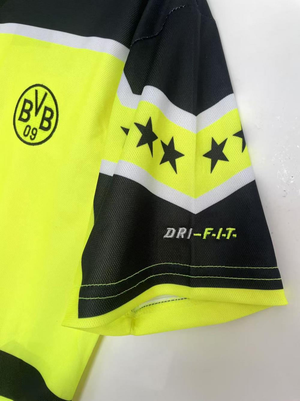 1996-1997 Retro Dortmund Heim Fußballtrikot 1:1 Thai-Qualität – Bild 6