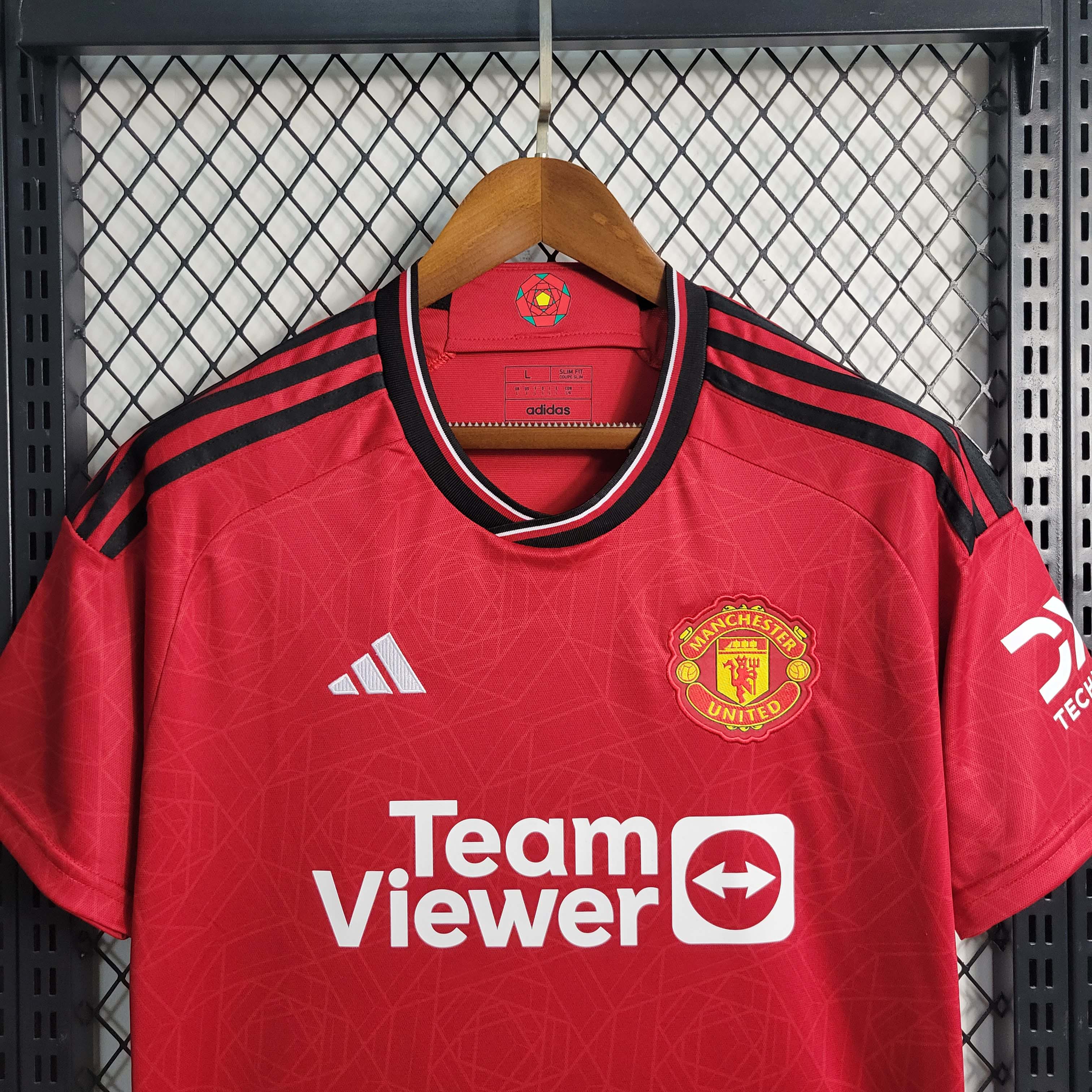 2023/2024 Manchester United Domowa Koszulka piłkarska Jakość tajska 1:1 - obrazek 4