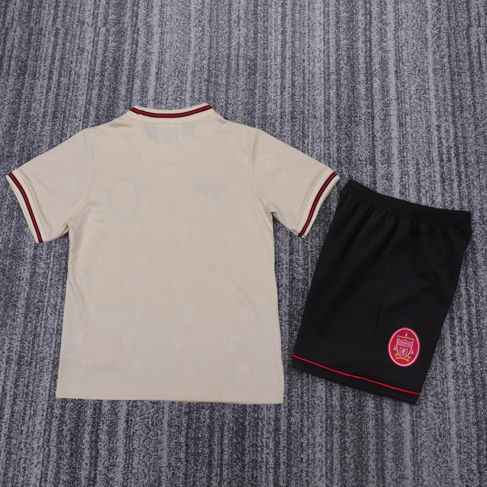 1996-1997 Retro Liverpool Away Football Jersey 1:1 Thai Quality Kids Size - Image 2