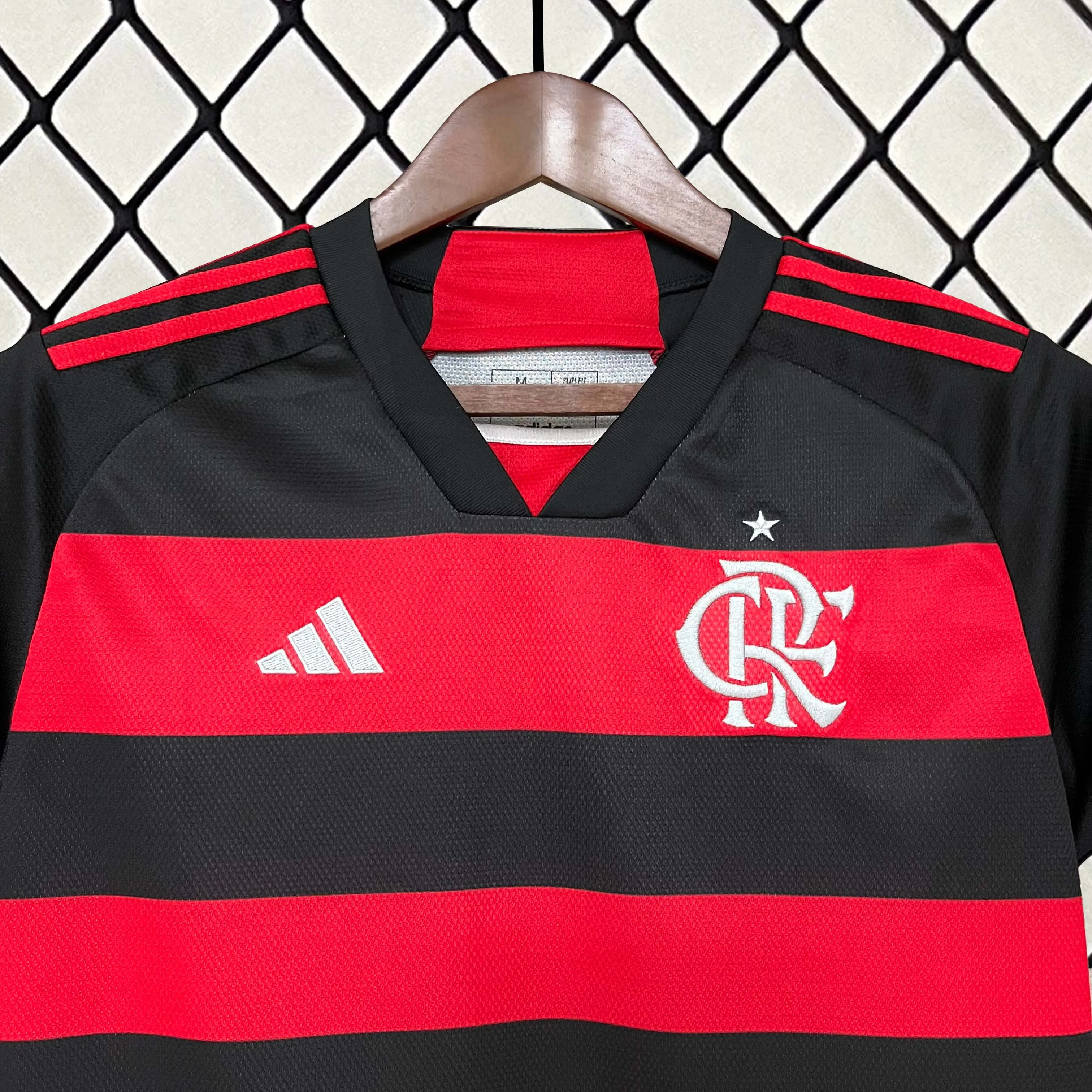 2024/2025 Flamengo Thuis Shirt 1:1 Thaise kwaliteit - Afbeelding 7