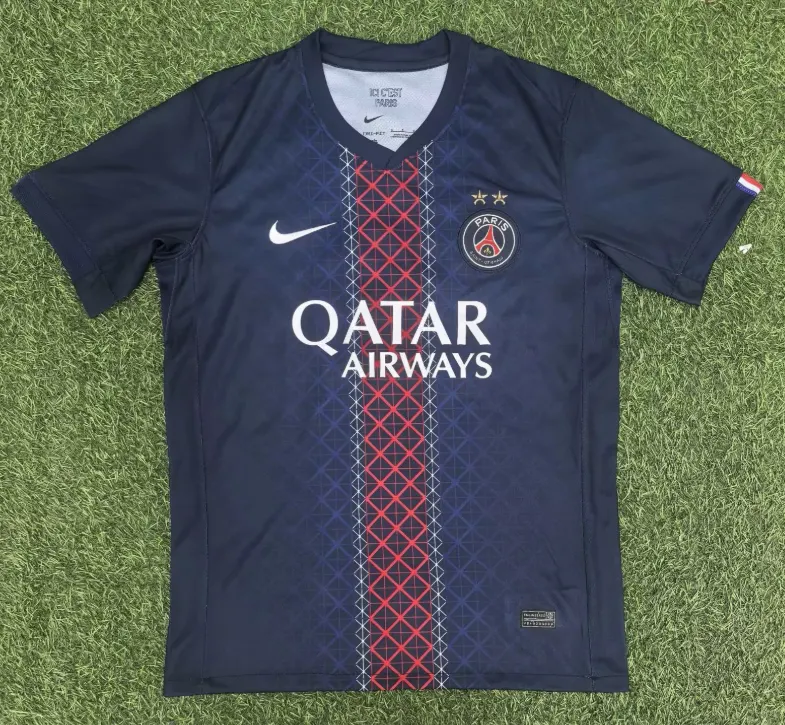 2025/2026 Psg Paris Saint-Germain Thuis 2 Stars Voetbalshirt 1:1 Thaise kwaliteit