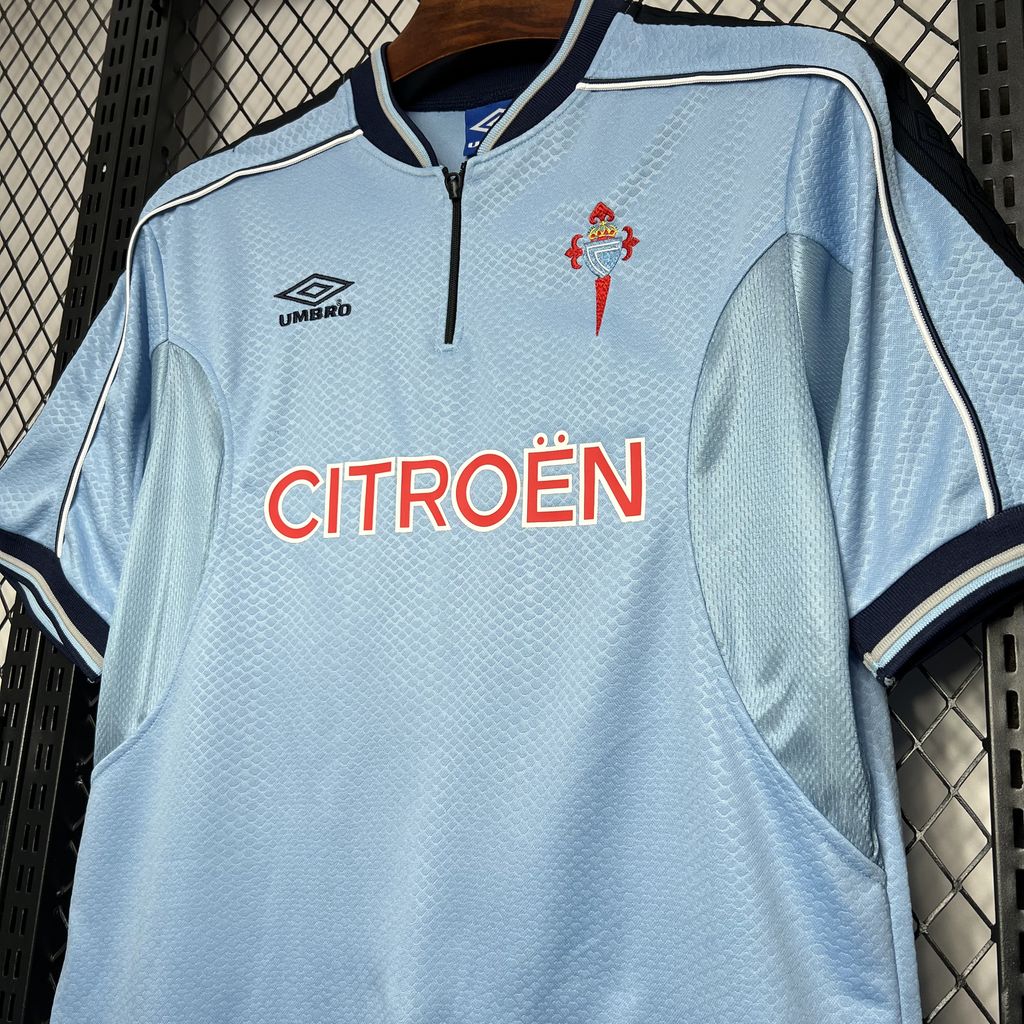 1999/2000 Retro Celta Vigo Home Football Shirt 1:1 Thai Quality - Image 3