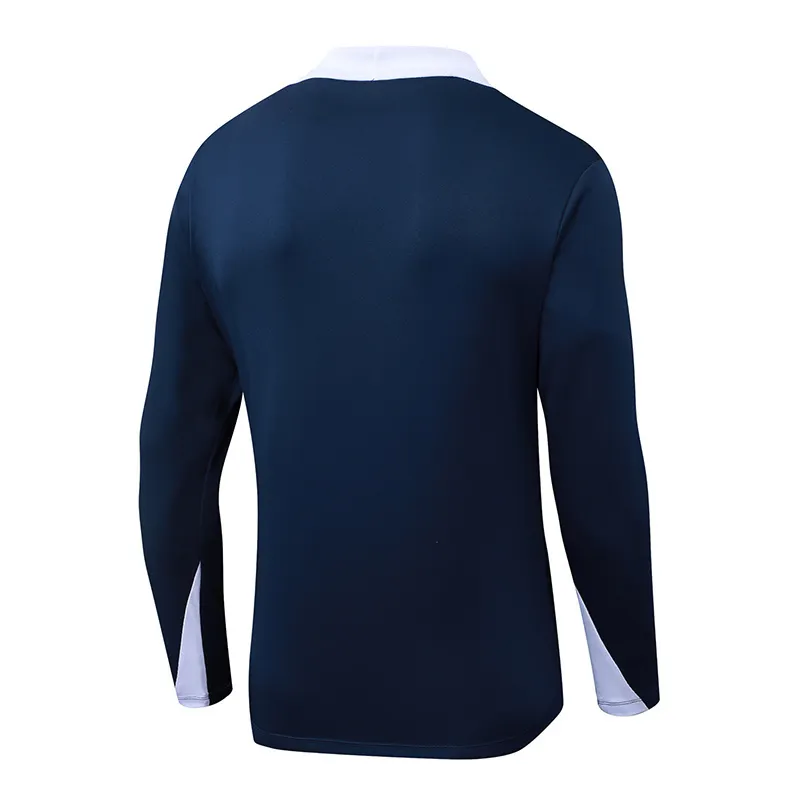2025/2026 Inter Milan Half-Pull Training Suit Royal Blue Football Jersey 1:1 Thai Quality Set - Image 4