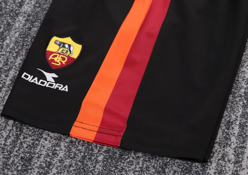 1999/2000 Retrô Roma Fora Camisa de futebol Qualidade tailandesa 1:1 Tamanho infantil - Image 10