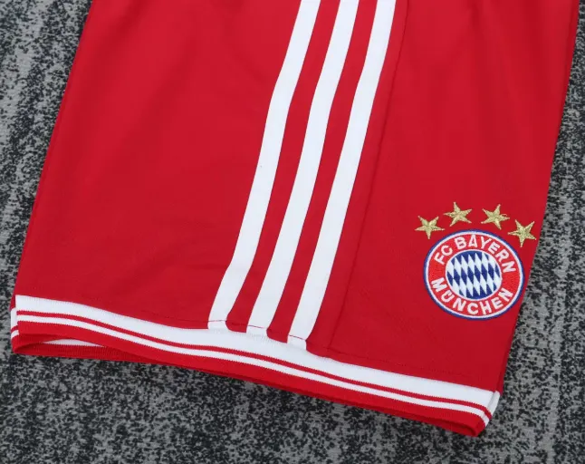 2013/2014 Retro Bayern Munich Heim Fußballtrikot 1:1 Thai-Qualität Kindergröße – Bild 9