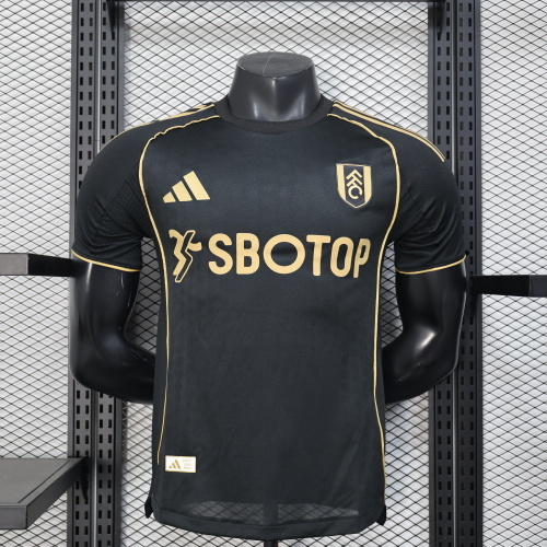 2025/2026 Versão jogador Fulham Terceira Fora Camisa de futebol Qualidade tailandesa 1:1