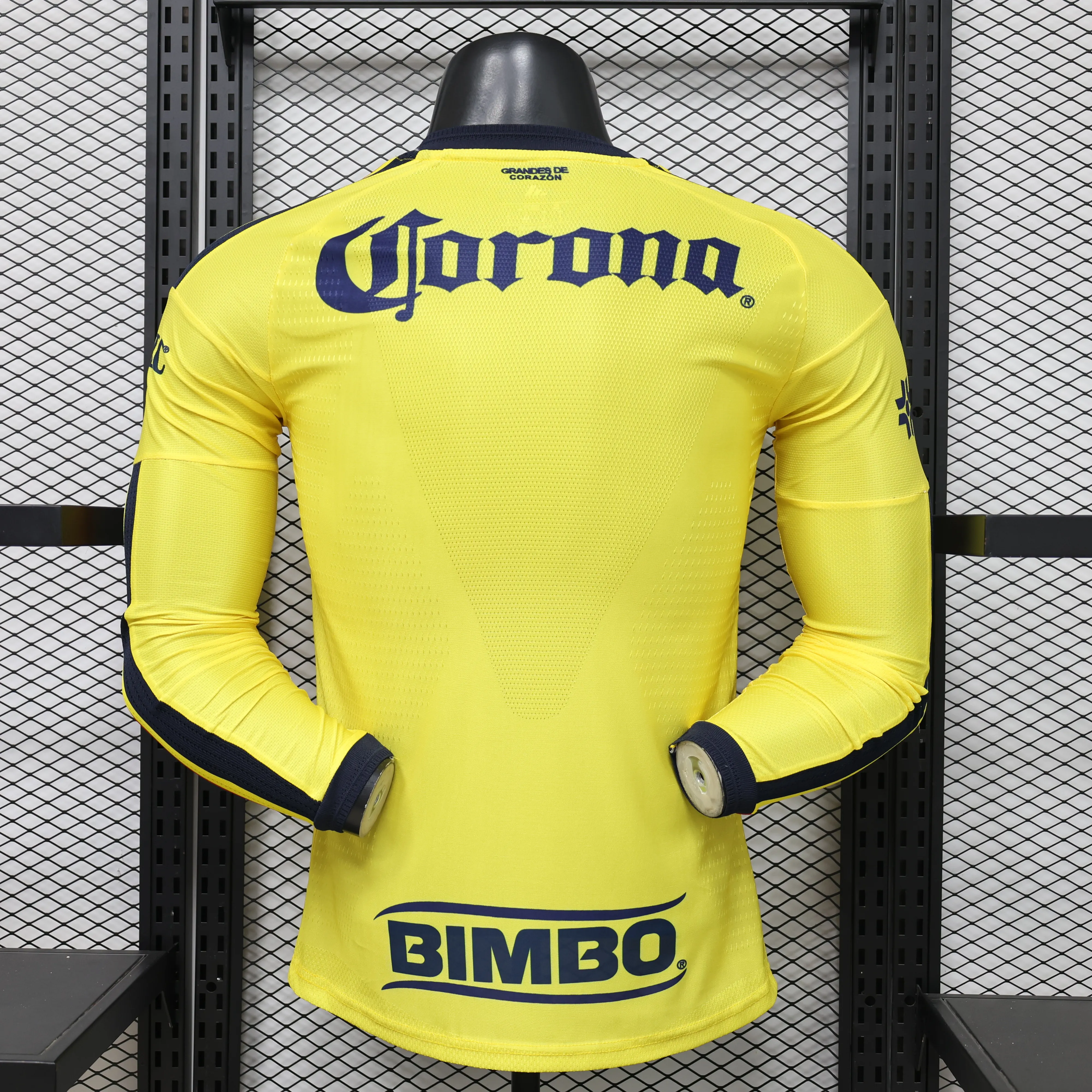 2026/2027 Длинный рукав Игровая версия Club América Домашняя Футбольная футболка Тайское качество 1:1 — изображение 2