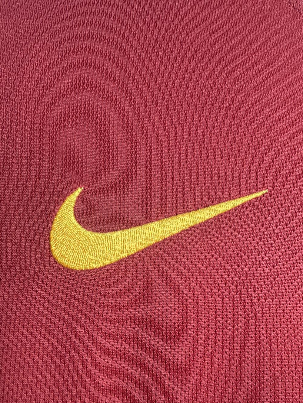 2017-2018 Retro Long Sleeve Roma Home Soccer Jersey 1:1 Thai Quality - Image 4