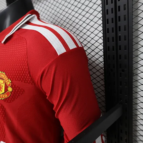2026/2027 Long Sleeve Player Version Manchester United Home Football Shirt 1:1 Thai Quality - Image 7