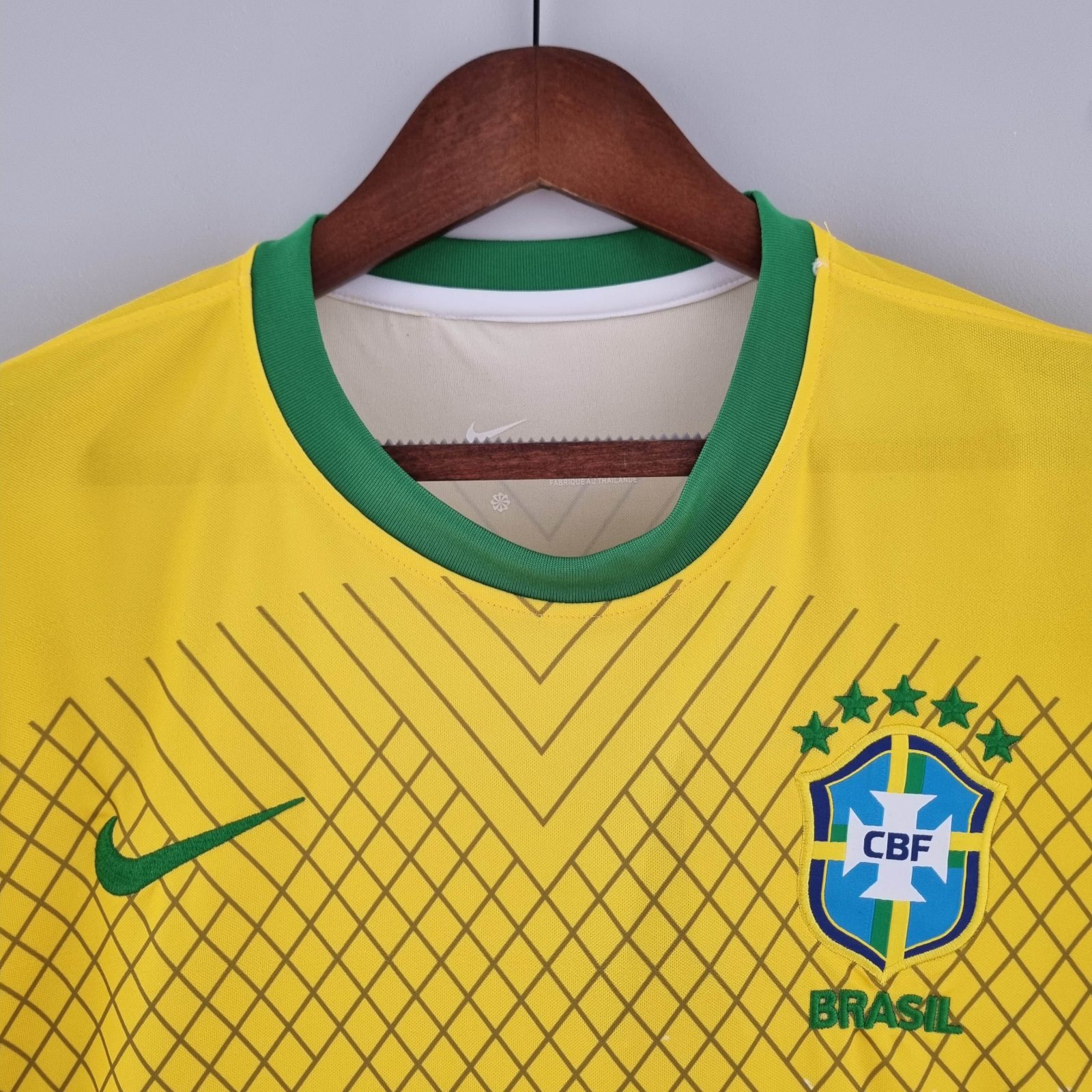 2022 Brazilië Speciale editie Shirt Geel - Afbeelding 4