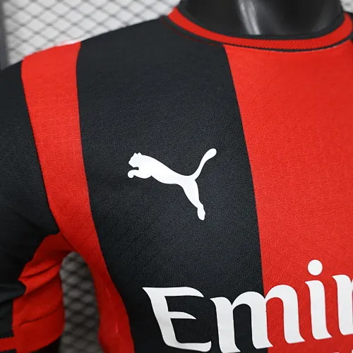 2026/2027 Player Version AC Milan Home Football Jersey 1:1 Thai Quality - Image 4
