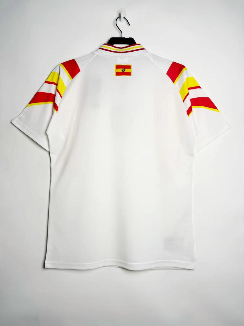 1996 Retro Spain Third Away Soccer Shirt 1:1 Thai Quality - Image 2