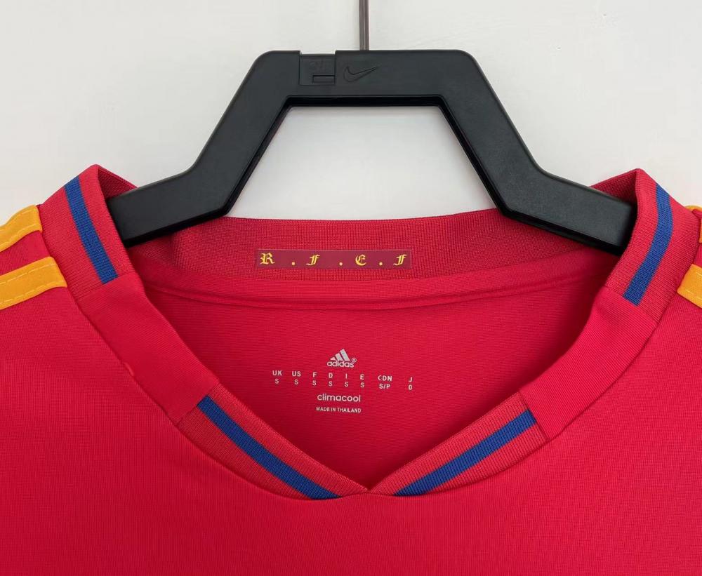 2010 Retro Spain Home Soccer Shirt 1:1 Thai Quality - Image 3