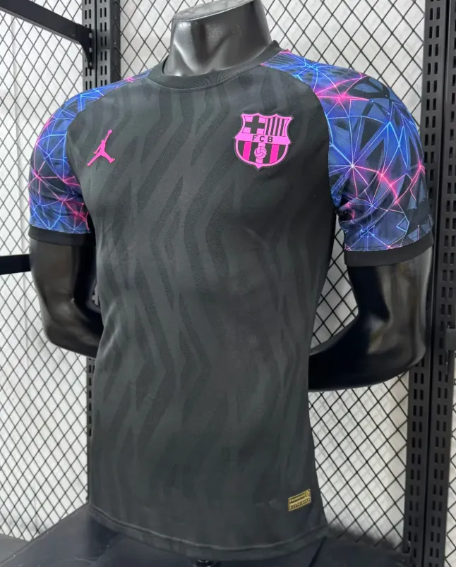 2026/2027 Versão jogador Barcelona Edição especial 01 Camisa de futebol Qualidade tailandesa 1:1 - Image 4