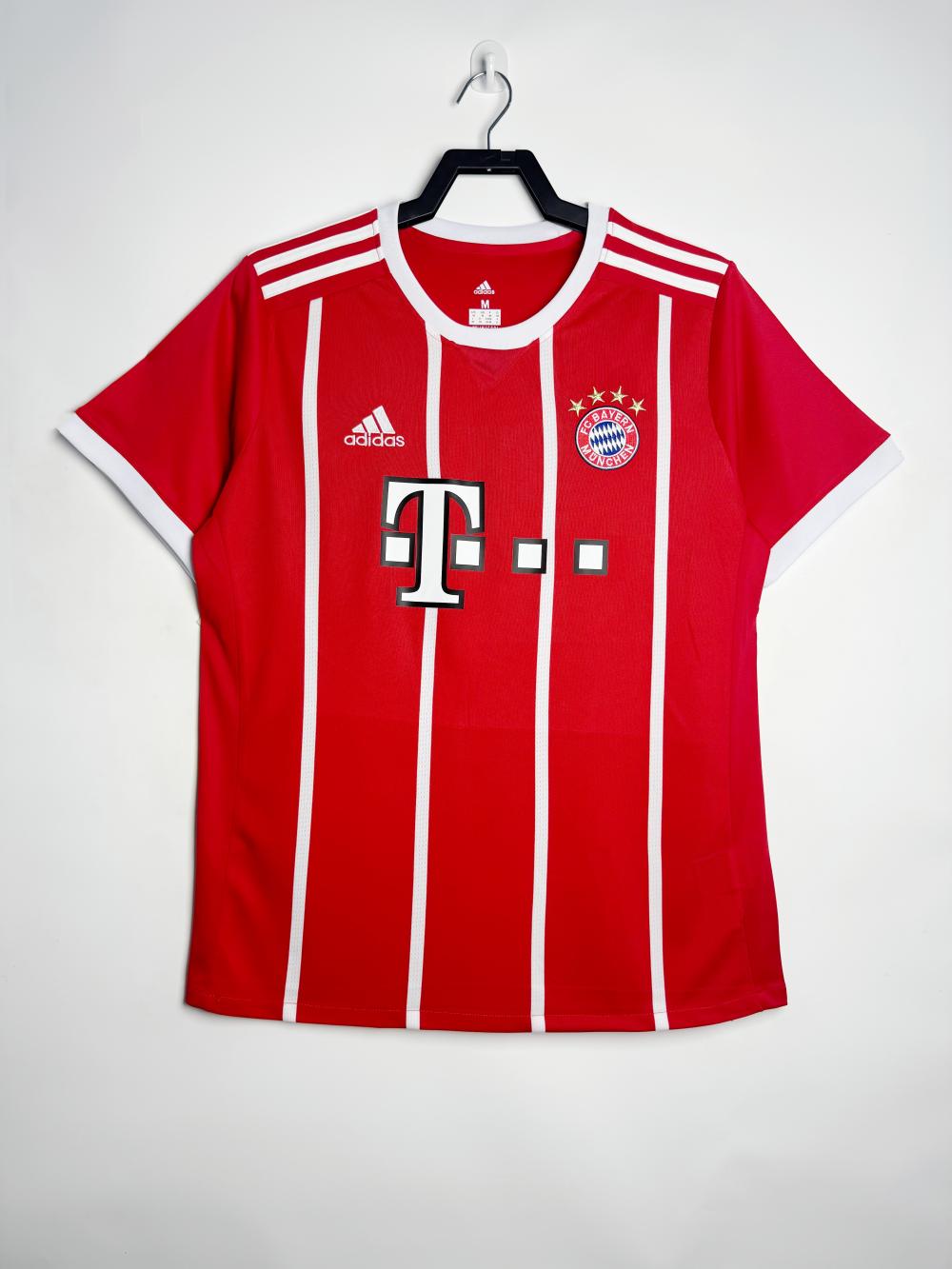 2017/2018 Retro Bayern Munich Home Football Jersey 1:1 Thai Quality