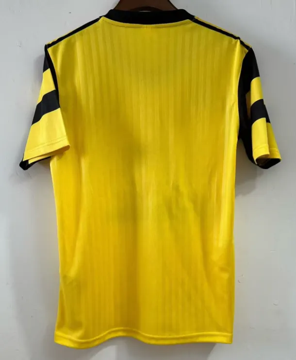 1990 复古 多特蒙德 主场 足球球衣 1:1 泰版品质 - 图片 2