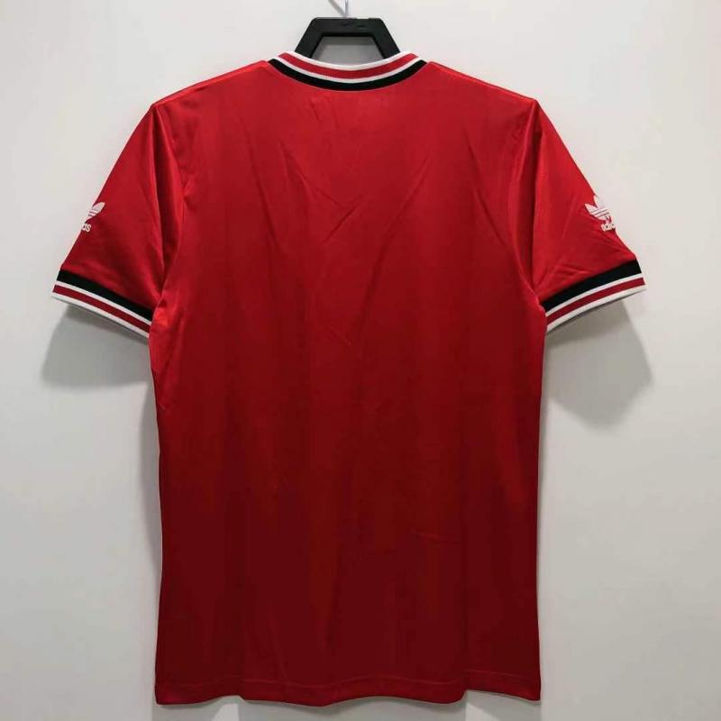 1985 Retro Manchester United Local Camiseta de fútbol Calidad tailandesa 1:1 - Imagen 2