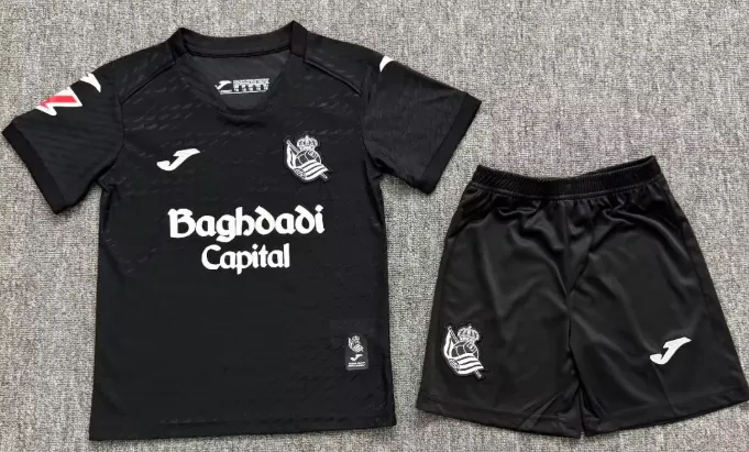 2026/2027 Real Sociedad Wyjazdowa Koszulka piłkarska Jakość tajska 1:1 Rozmiar dziecięcy