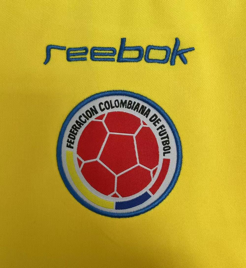 2001 Retro Colombia Local Camiseta de fútbol Calidad tailandesa 1:1 - Imagen 4