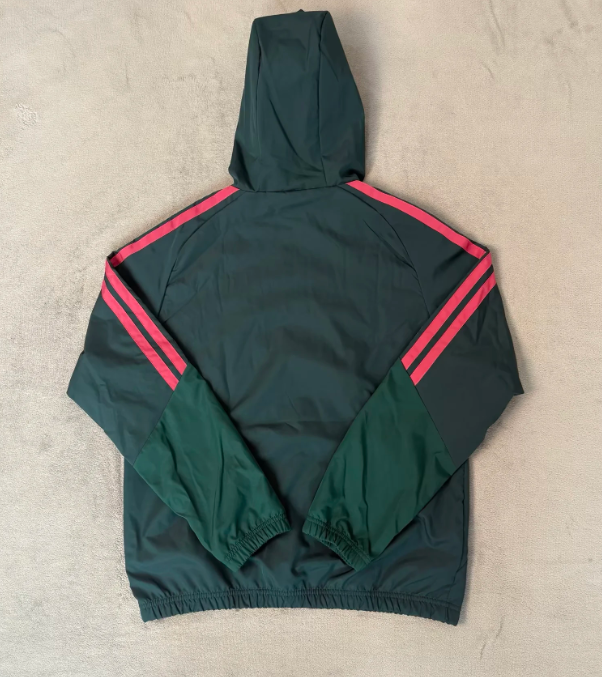 2026/2027 Real Madrid Windjack Groen Voetbalshirt 1:1 Thaise kwaliteit - Afbeelding 3