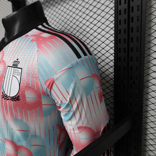 2026 Long Sleeve Player Version Belgium National Team Away Football Shirt 1:1 Thai Quality - Image 7