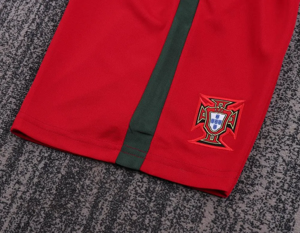 2016 Retro Portugal Home Football Shirt 1:1 Thai Quality Kids Size - Image 9