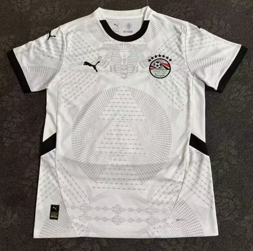 2024/2025 Egito Seleção Fora Camisa de futebol Qualidade tailandesa 1:1
