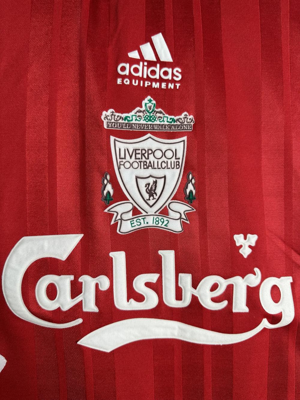 1993/1995 Retro Liverpool Casa Maglia da calcio Manica lunga Qualità thai 1:1 - immagine 4
