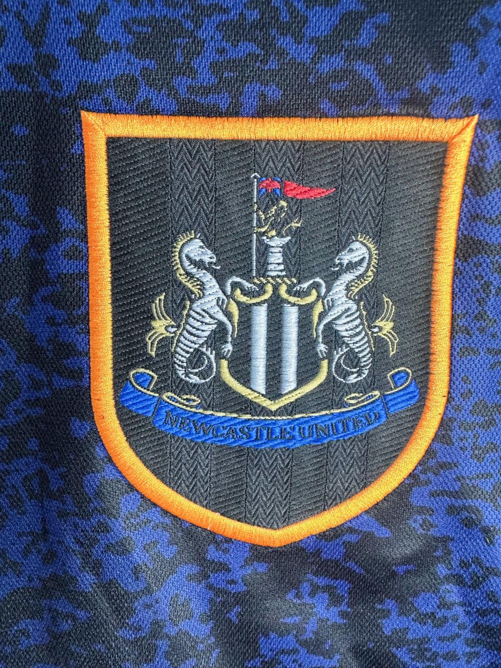 1996-1998 Ретро Newcastle United Гостевая Футбольная футболка Тайское качество 1:1 — изображение 5