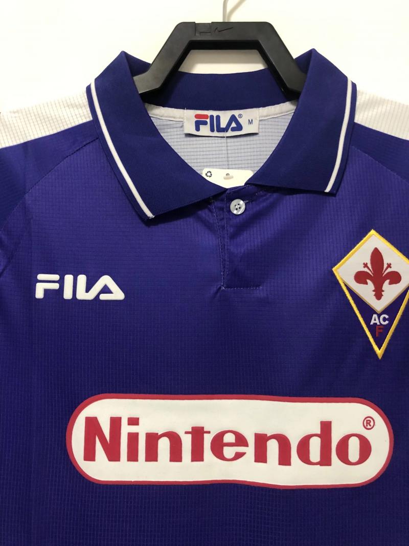 1998/1999 Retro Fiorentina Home Soccer Jersey 1:1 Thai Quality - Image 4