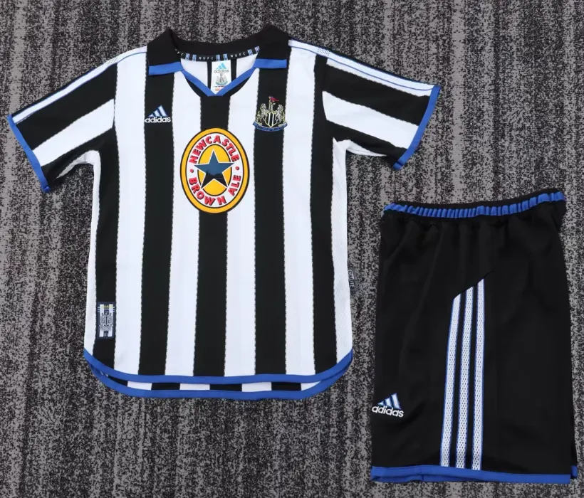 1999/2000 Ретро Newcastle United Домашняя Футбольная футболка Тайское качество 1:1