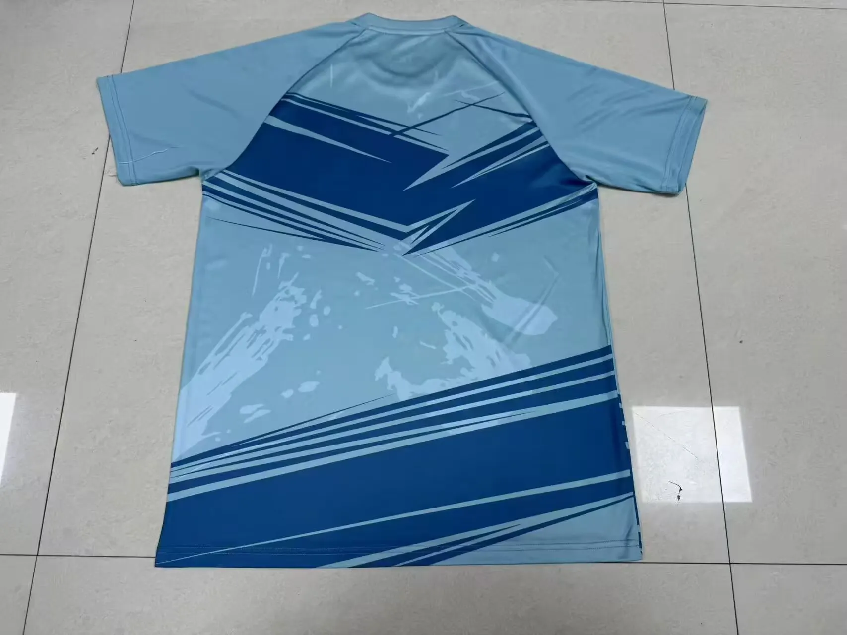 2025/2026 São Paulo Entraînement Uniforme Bleu Maillot de football Qualité thaï 1:1 – Image 2